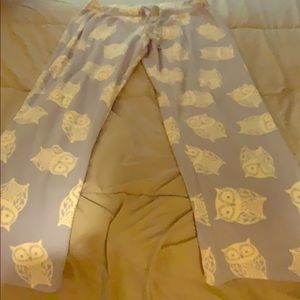 Owl pajama bottoms